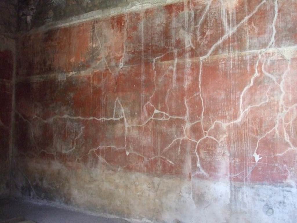 I.8.9 Pompeii.  March 2009. Room 3.  Rear room of caupona.  East wall.