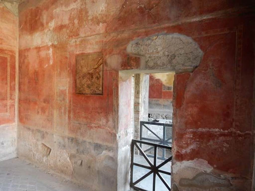 I.10.4 Pompeii. May 2015. Room 15, south wall. Photo courtesy of Buzz Ferebee.
