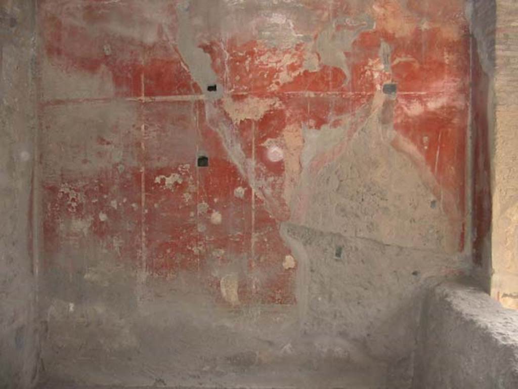 I.12.3 Pompeii. May 2003. West wall of bar-room.
Photo courtesy of Nicolas Monteix.
