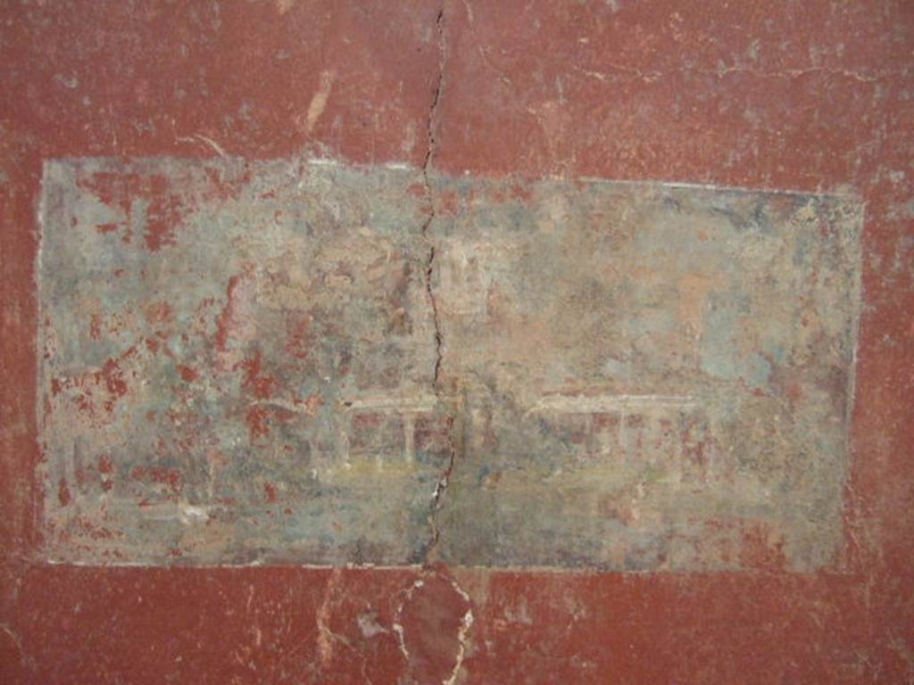 II.4.10 Pompeii. Detail of panel from wall of tablinum of Praedia di Giulia Felice (Julia Felix).  Now in Naples Archaeological Museum.

