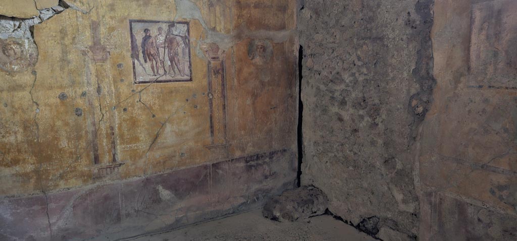 VI.16.15 Pompeii. December 2023. Room G, looking towards south-east corner. Photo courtesy of Miriam Colomer.
