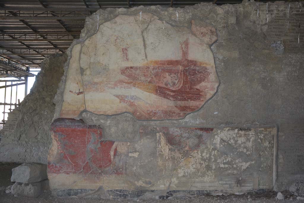 VI.17.41 Pompeii. September 2019. Detail from north wall of tablinum
Foto Annette Haug, ERC Grant 681269 DCOR.
