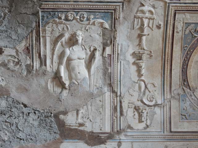 VII.5.24 Pompeii. Tepidarium (37) south-west corner. Photographed 1970-79 by Günther Einhorn, picture courtesy of his son Ralf Einhorn.