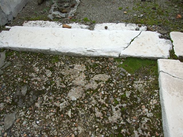 VII.9.47 Pompeii. March 2009. East wall of the Vestibule.