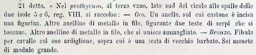 Notizie degli Scavi, October 1882, p.589