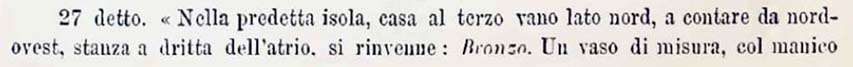 Sogliano, Notizie degli Scavi, January (1883), p.52;