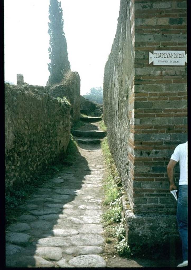 VIII.7.27 Pompeii.  Entrance to passage leading to summa cavea of Large Theatre. Photographed 1970-79 by Gnther Einhorn, picture courtesy of his son Ralf Einhorn.