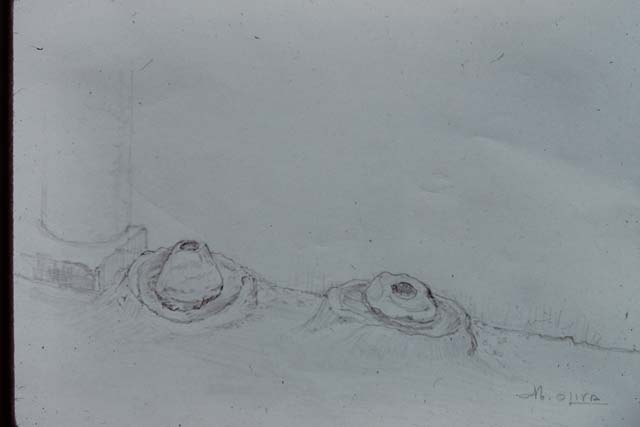 IX.13.1-3 Pompeii. May 2012. Room 28, east wall. Photo courtesy of Buzz Ferebee.