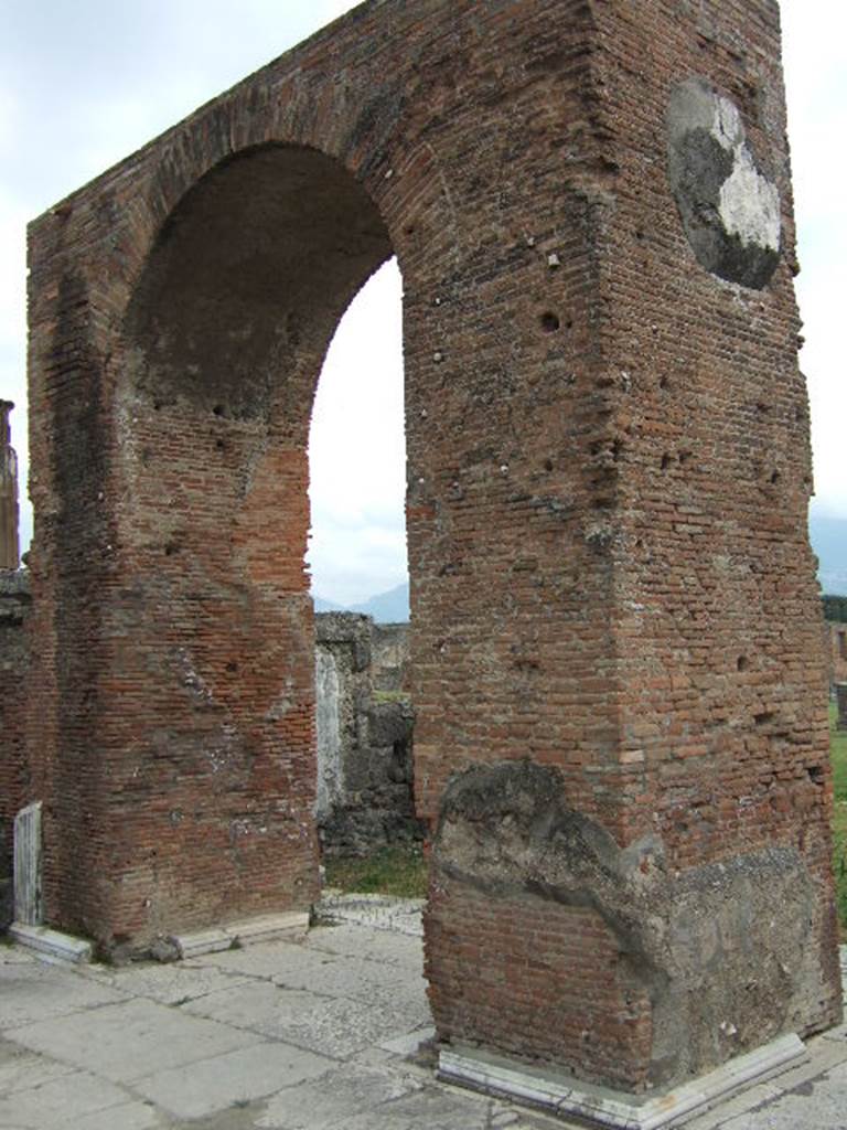 Arch of Augustus. May 2006. North and west sides.