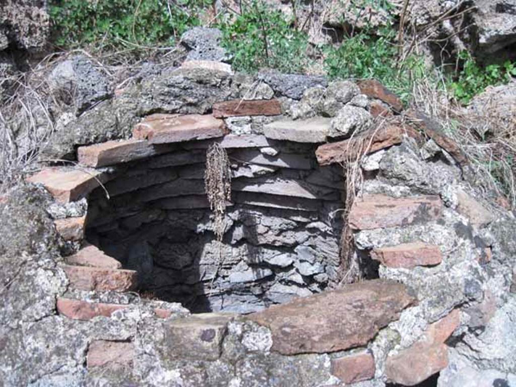 I.2.28 Pompeii. September 2010. Detail of oven dome. Photo courtesy of Drew Baker.