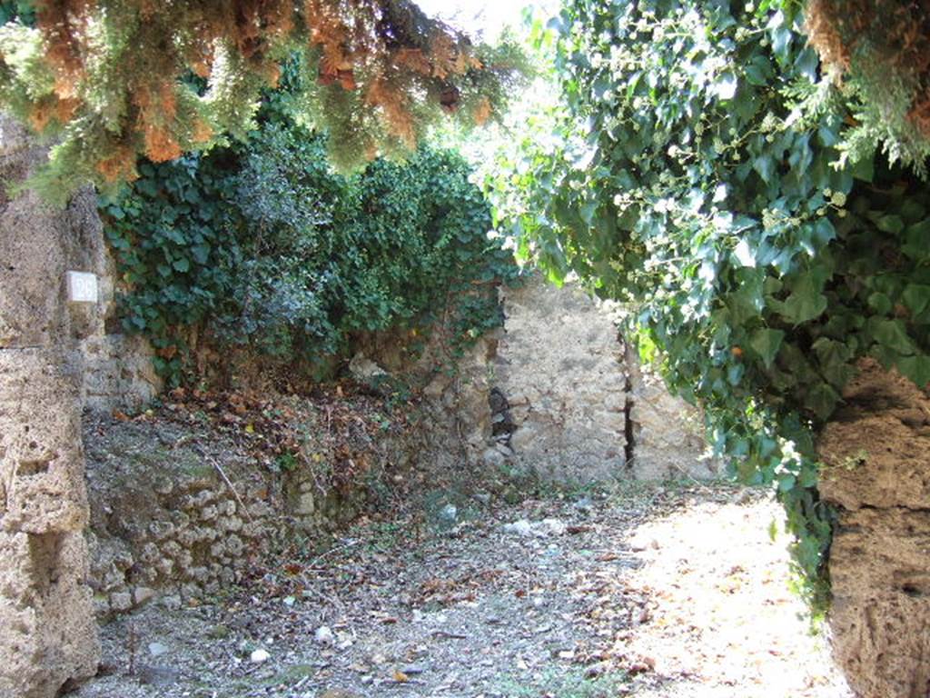 I.3.26 Pompeii. September 2005. Looking west from entrance.