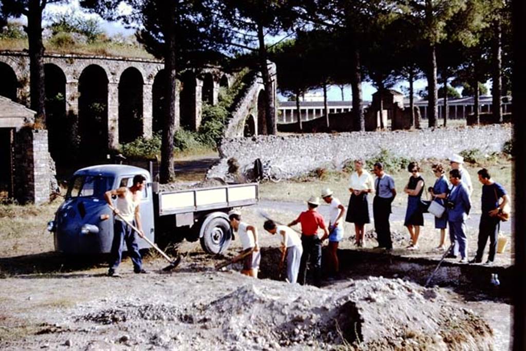 II.5 Pompeii. 1966. Looking south-west. Photo by Stanley A. Jashemski.
Source: The Wilhelmina and Stanley A. Jashemski archive in the University of Maryland Library, Special Collections (See collection page) and made available under the Creative Commons Attribution-Non Commercial License v.4. See Licence and use details.
J66f0779
