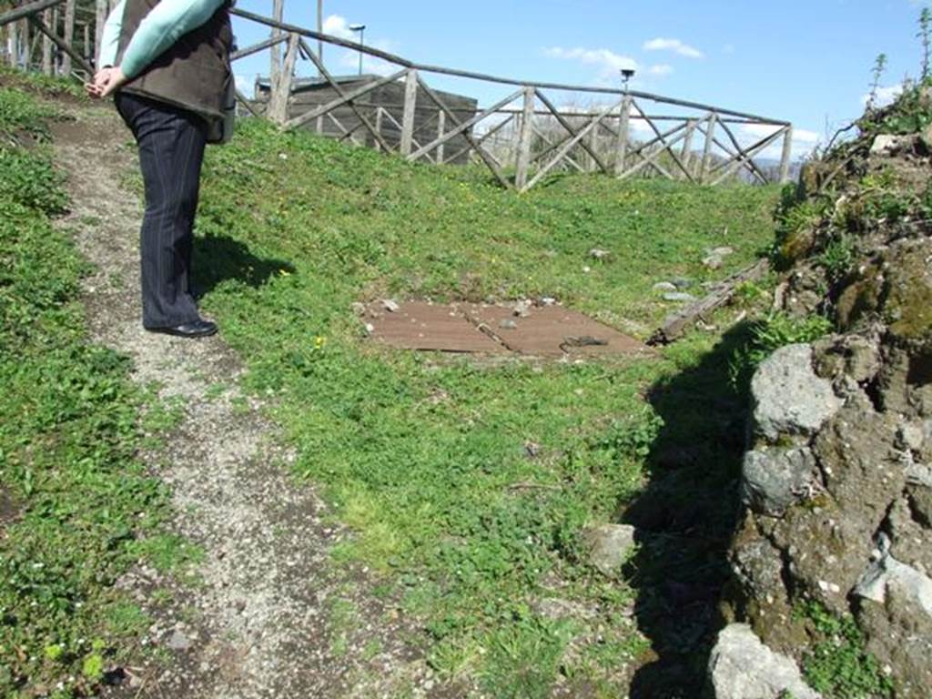 III.7 Pompeii. March 2009.  Grating over the Sarno canal.