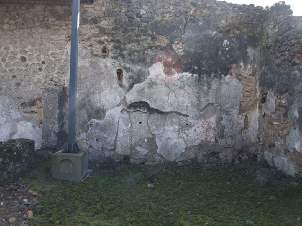 V.4.13 Pompeii.  March 2009.  Garden.  South wall.