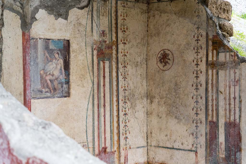 V.6.12, Pompeii. January 2020. Amb. 9. Looking towards east and south walls of cubiculum. Photo courtesy of Johannes Eber.