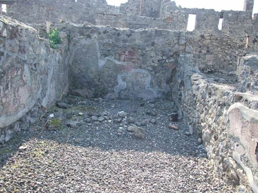 VI.7.3 Pompeii.  March 2009.   Room 11.  West wall.