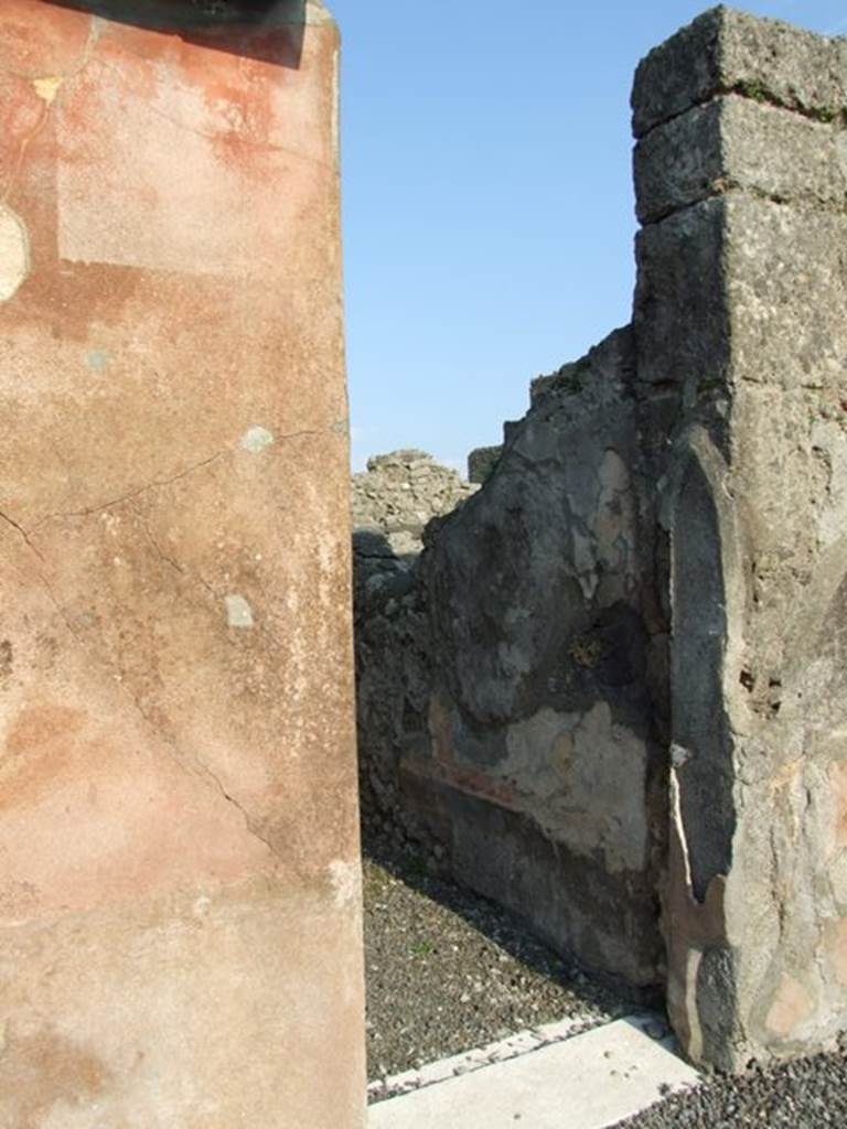 VI.7.6 Pompeii.  March 2009. Doorway to Room 12.