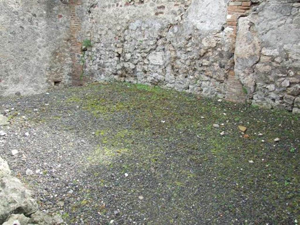 VI.10.6 Pompeii.  March 2009.  Room 16.  Room in south east corner above cellar.