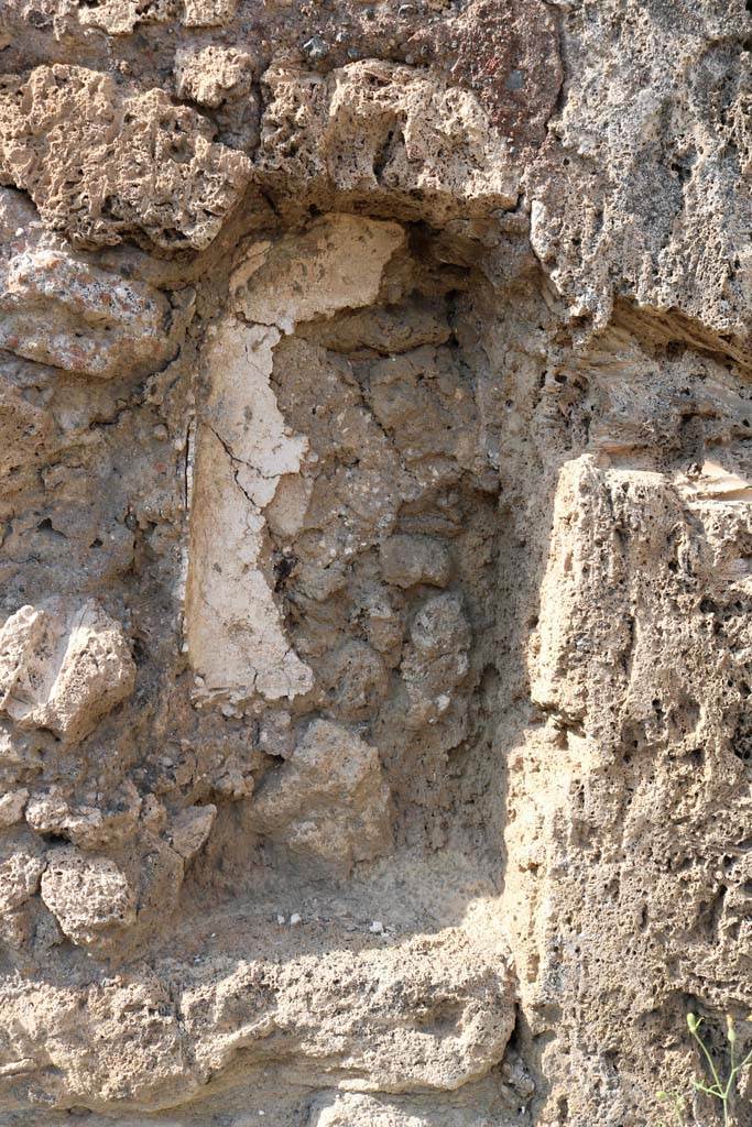 VI.14.2 Pompeii. December 2018. Niche in north wall. Photo courtesy of Aude Durand.