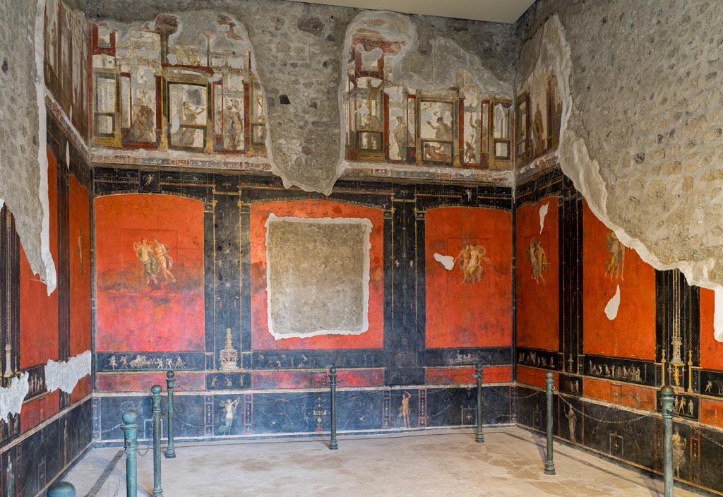 VI.15.1 Pompeii. March 2023. Looking north from doorway. Photo courtesy of Johannes Eber.