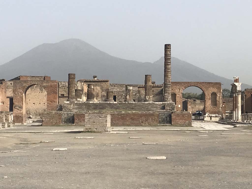 VII.8.1 Pompeii. April 2019. Looking north towards Temple. Photo courtesy of Rick Bauer.

