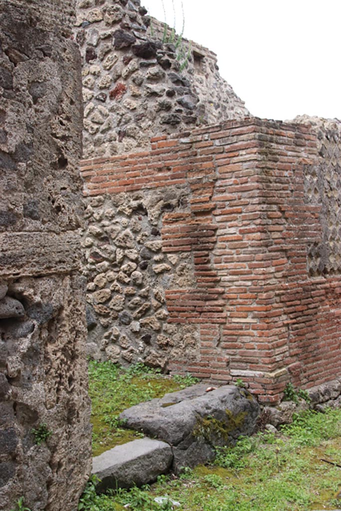 VII.16.14 Pompeii. May 2024. Entrance doorway. Photo courtesy of Klaus Heese.