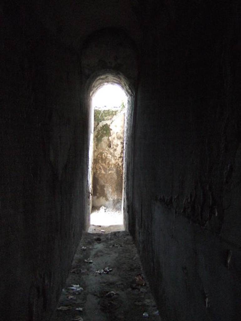 VIII.2.32 Pompeii. May 2006. Looking south to terrace and lower levels of VIII.2.34