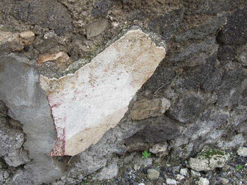 VIII.4.24 Pompeii.  Street altar.  December 2006.  Wall plaster.