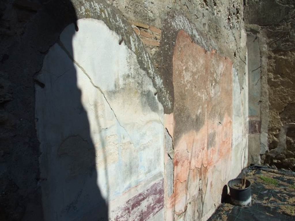 VIII.5.16 Pompeii. March 2009. Room 7, looking east along north wall.