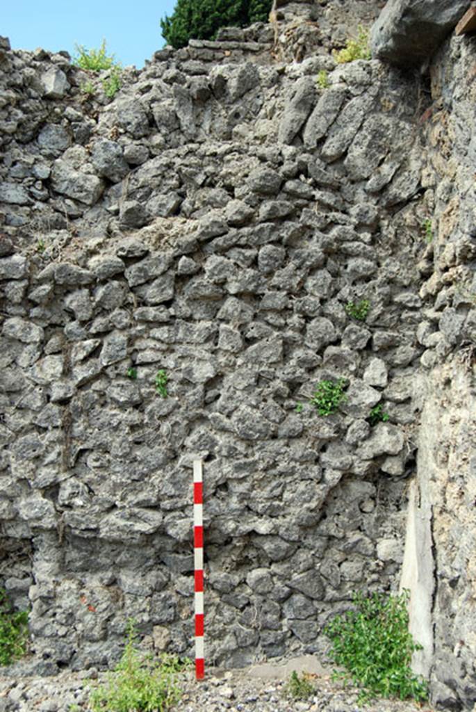 VIII.7.23 Pompeii. June 2009. West wall. Photo courtesy of Sera Baker.