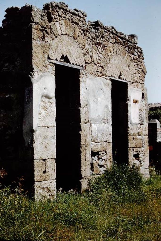 VIII.7.24 Pompeii. 1959. Doorways on north side of atrium. Photo by Stanley A. Jashemski.
Source: The Wilhelmina and Stanley A. Jashemski archive in the University of Maryland Library, Special Collections (See collection page) and made available under the Creative Commons Attribution-Non Commercial License v.4. See Licence and use details.
J59f0255
