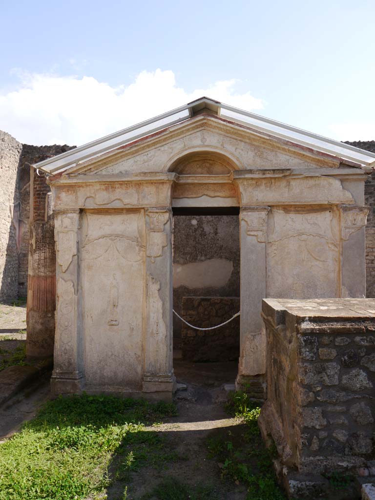 VIII.7.28 Pompeii. September 2018. Looking south towards purgatorium.
Foto Anne Kleineberg, ERC Grant 681269 DÉCOR.
