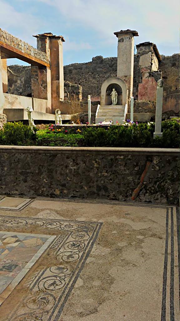 IX.3.5 Pompeii. 2016/2017. 
Room 12, looking east from south-east corner. Photo courtesy of Giuseppe Ciaramella.

