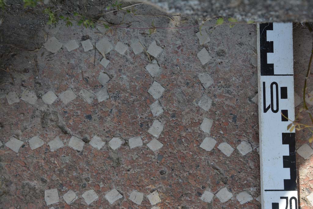 IX.5.2 Pompeii. May 2017. Room k, detail of meanders from east side of tablinum.
Foto Christian Beck, ERC Grant 681269 DCOR.

