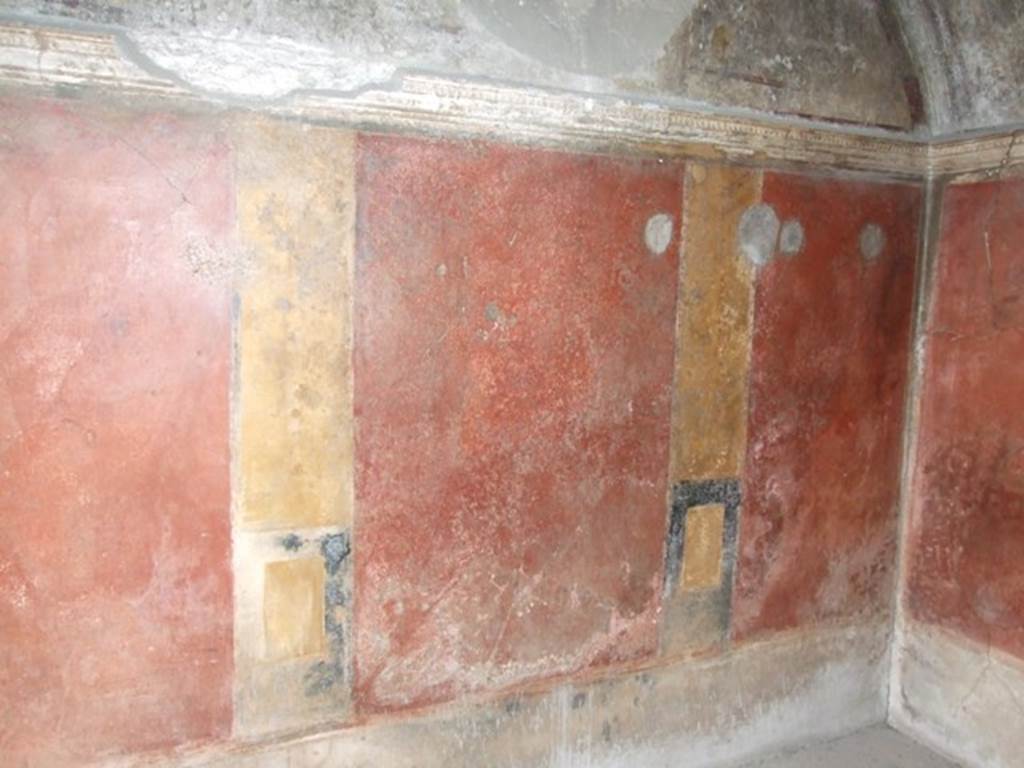 IX.8.6 Pompeii. March 2009.   Room 33. East wall.