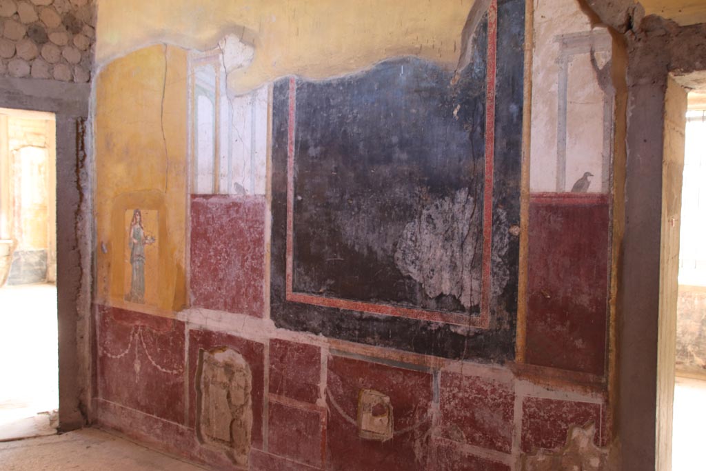 Villa San Marco, Stabiae, October 2022. Room 50, looking towards west wall. Photo courtesy of Klaus Heese.
