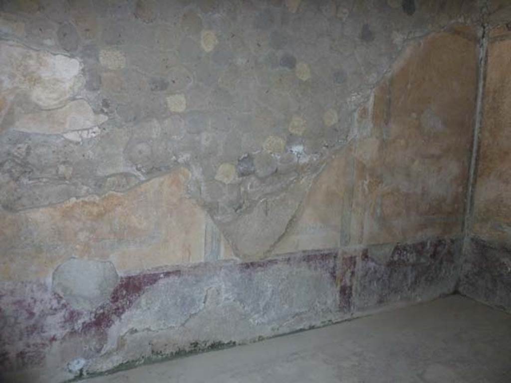 Villa San Marco, Stabiae, September 2015. Room 60, north wall.