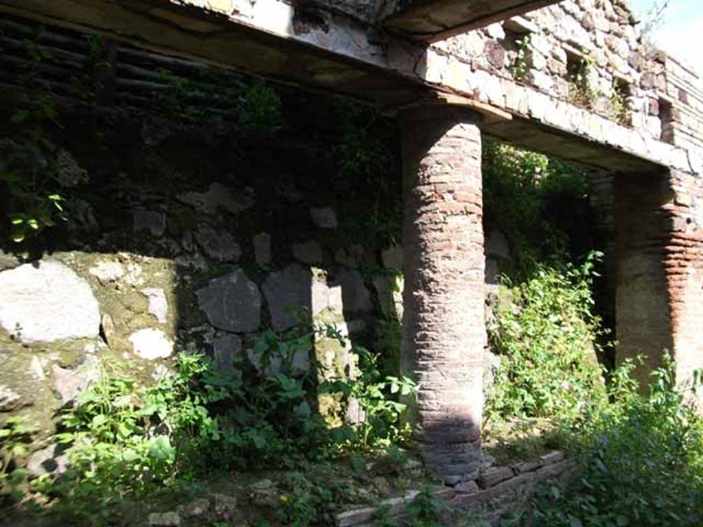 Villa of Mysteries, Pompeii. May 2010. Room 60, only partly excavated.