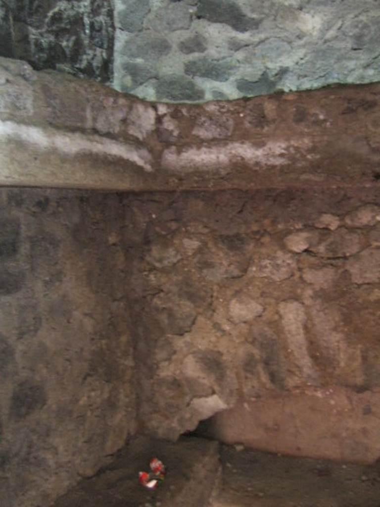 Pompeii Porta Nocera Tomb 7OS. May 2006. South-west corner of room on west side of entrance corridor.