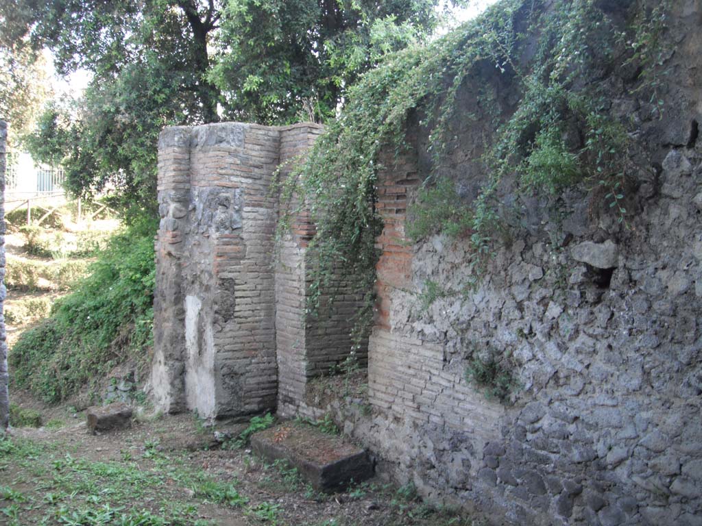 Tower II, Pompeii May 2011. Looking towards south-west corner of main vaulted room. Photo courtesy of Ivo van der Graaff.