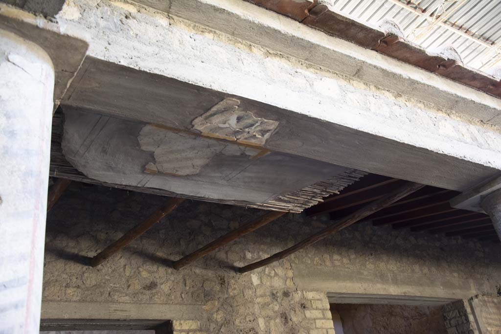 Oplontis Villa of Poppea, March 2019. Room 32, detail of reconstructed ceiling.
Foto Annette Haug, ERC Grant 681269 DÉCOR
