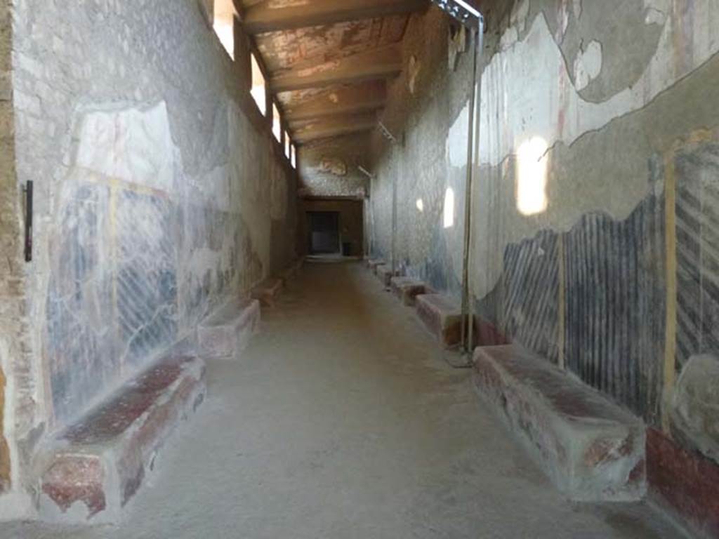 Oplontis, September 2011. Corridor 46, looking west. Photo courtesy of Michael Binns.