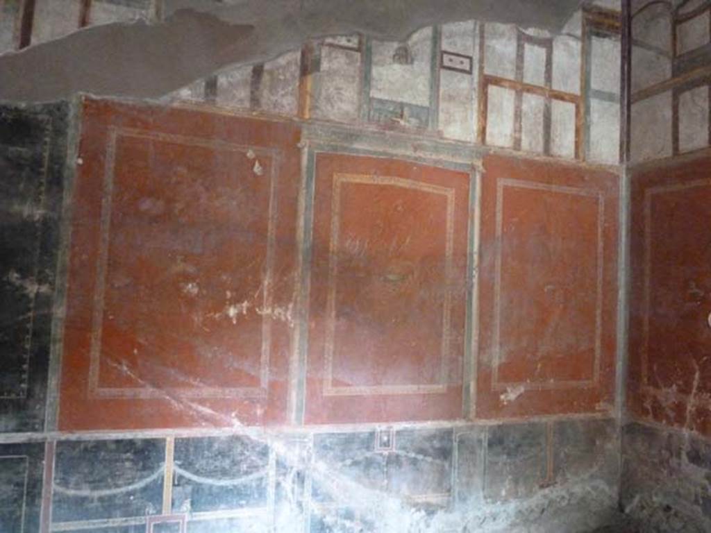 Oplontis, September 2015. Room 66, west wall.