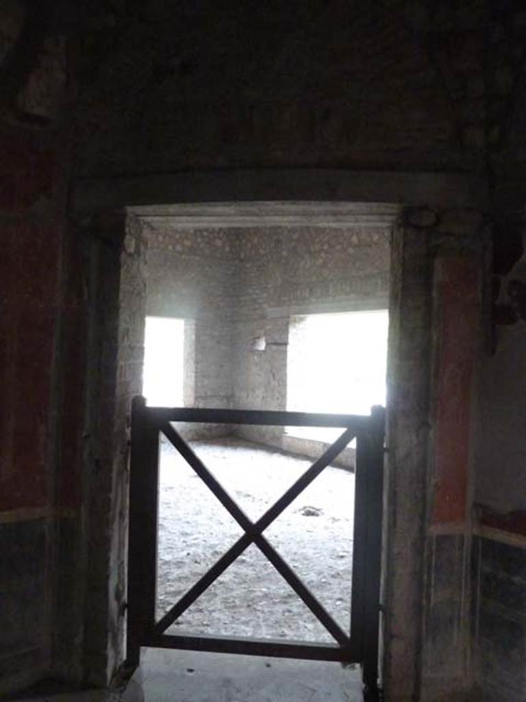 Oplontis, September 2015. Room 78, doorway from room 79.