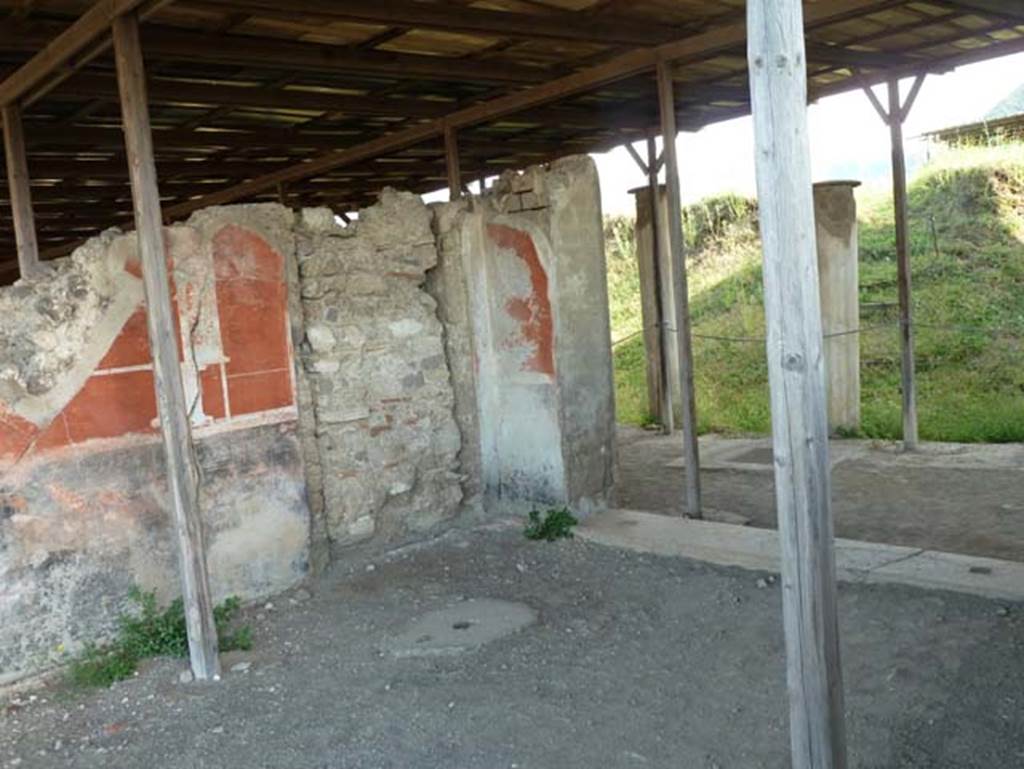 Stabiae, Secondo Complesso (Villa B), September 2015. Room 11, south-east corner.